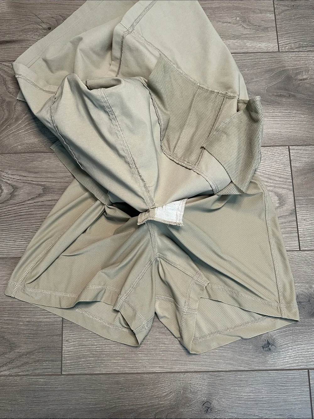 Duluth Dry On The Fly Mid Rise Hiking Casual Skirt Skort Tan Size 6‎